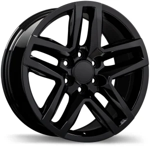 Replika – R245 – Black – 20″x9″ 28mm – All weather Wheels – R245-2090-83BN+28C780